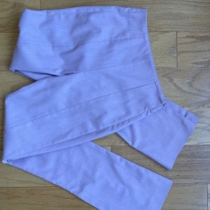 Zara Lilac Flared Pants with Slits